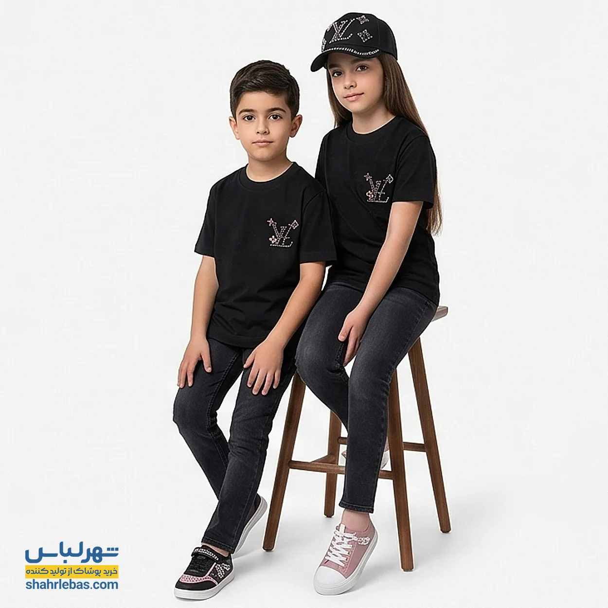 تیشرت پسرانه و دخترانه طرح لوئی ویتون کد 009 0